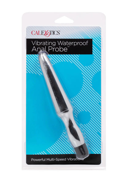 4-Wibrujące dildo analne zatyczka metalowy korek-4