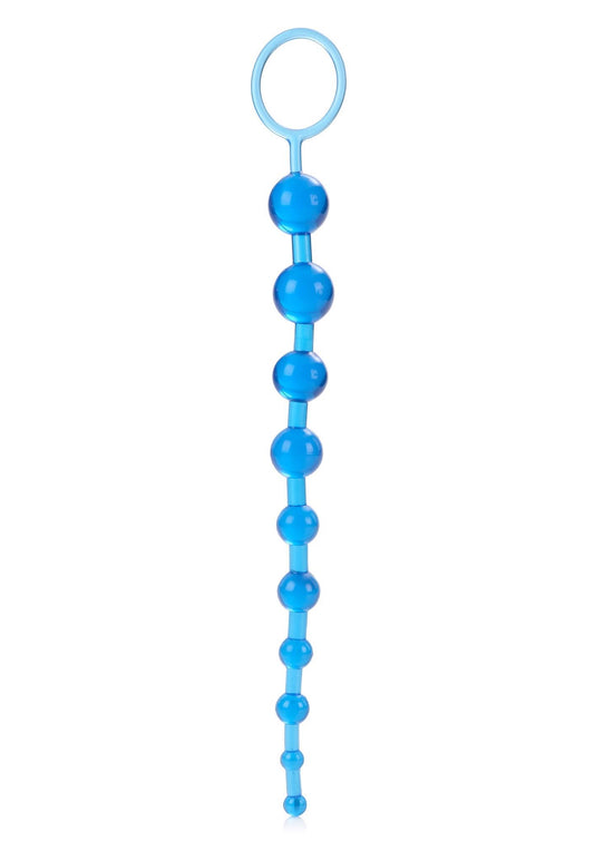 1-Sonda analna 2w1 korek analny z koralikami 25 cm-1