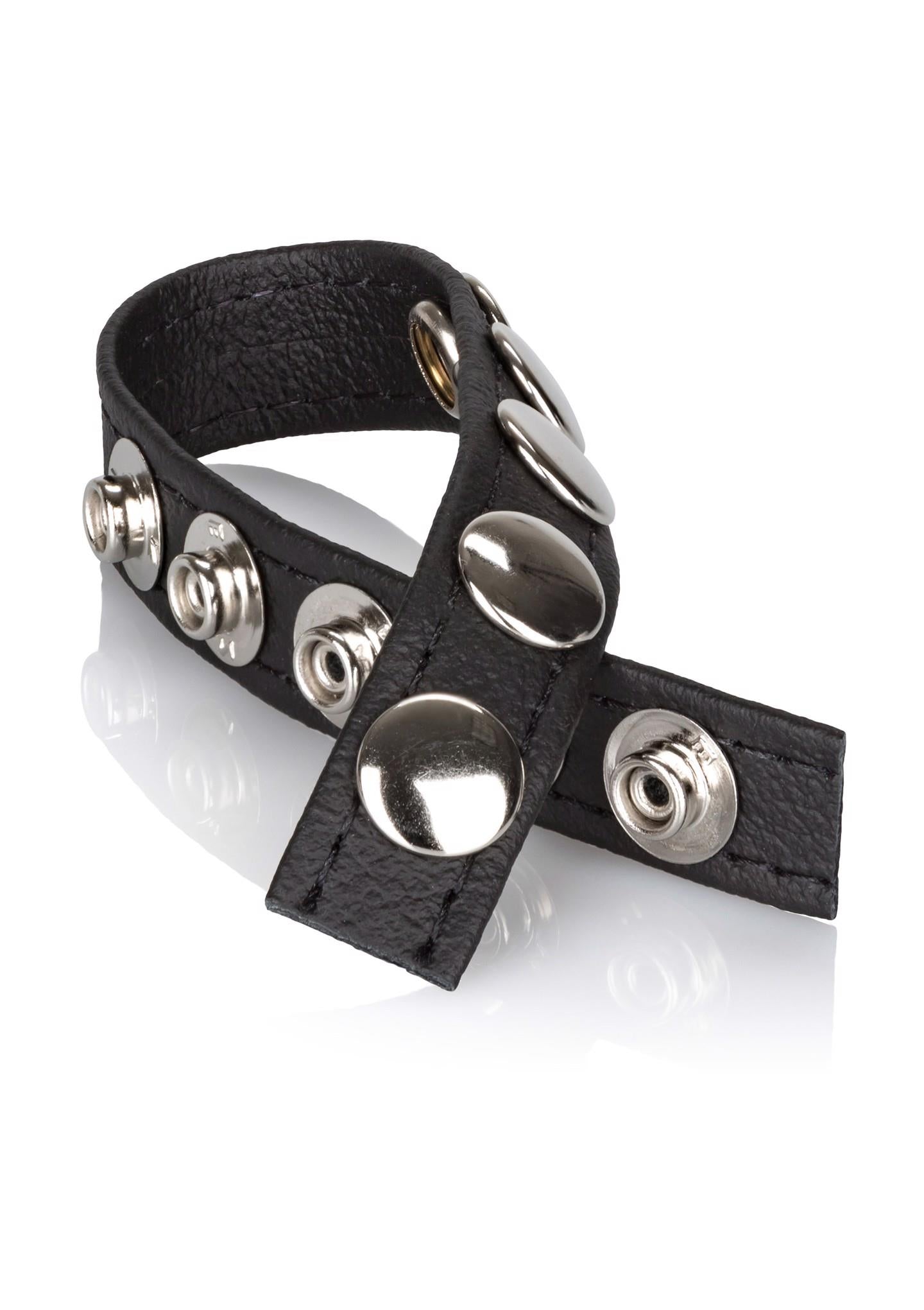 6-Pierścień-ADONIS ARES LEATHER COCKRING-6