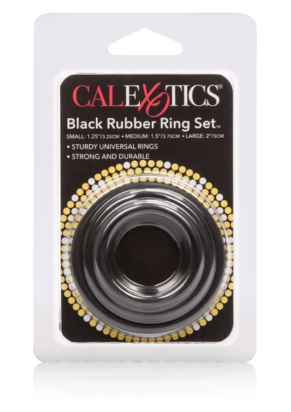 4-Pierścień-RUBBER RING BLACK SET 3PCS-4
