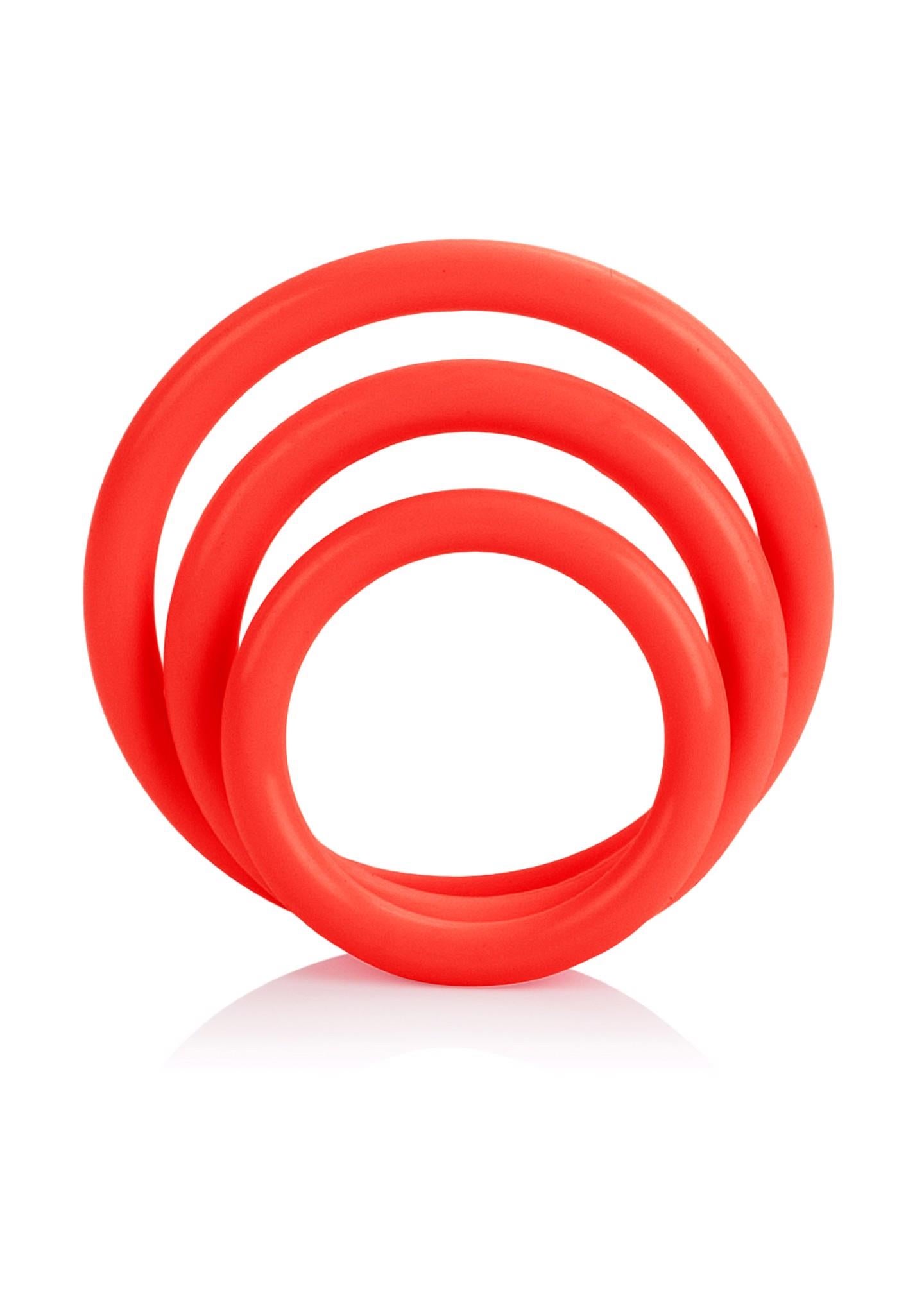 5-Pierścień-TRI-RINGS RED-5