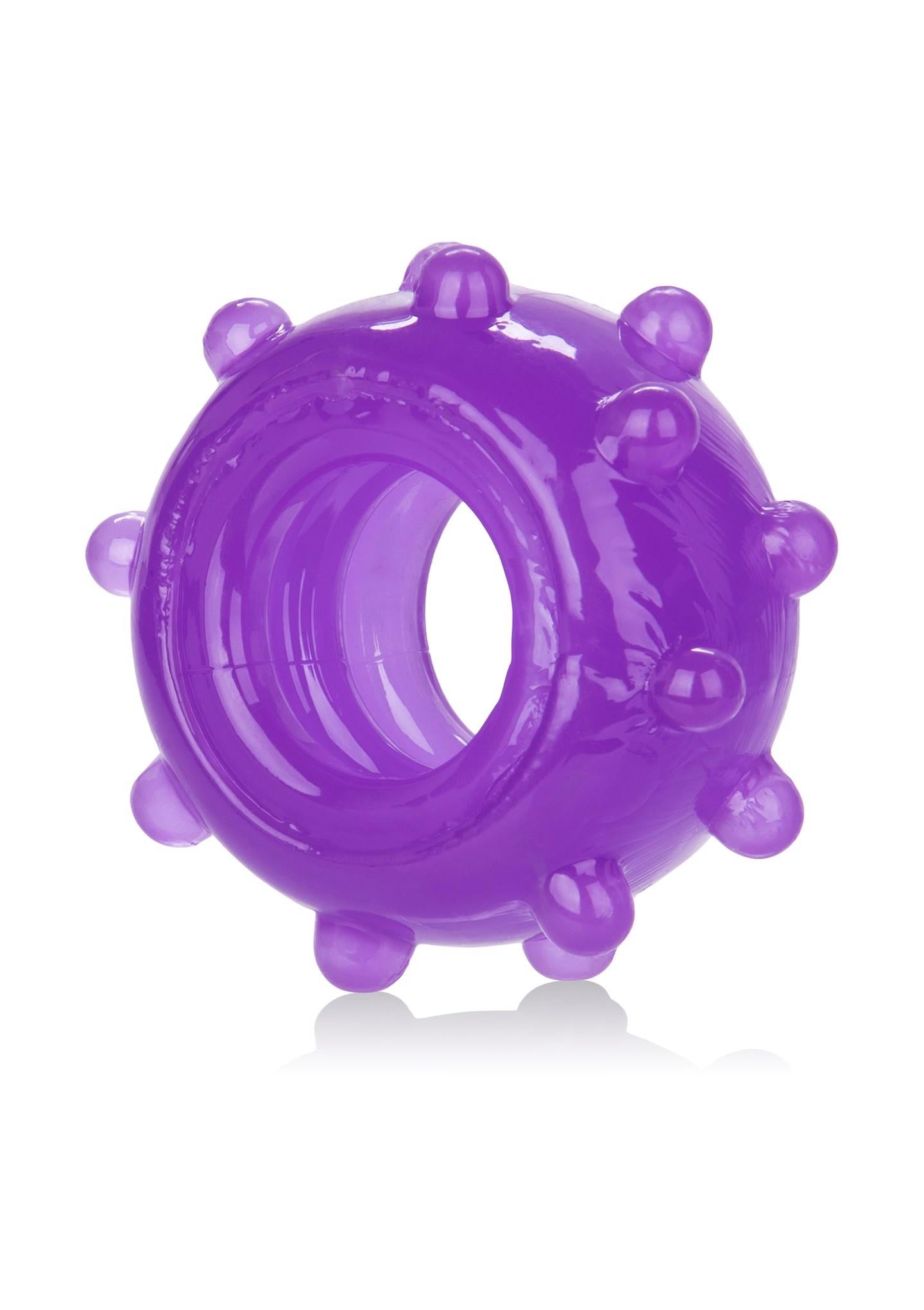 7-Pierścień-REVERSIBLE RING SET PURPLE-7