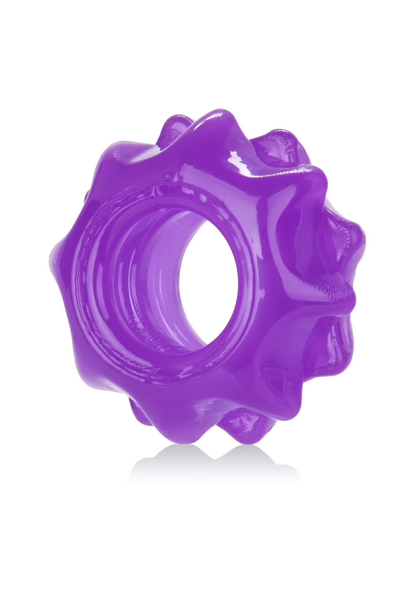 8-Pierścień-REVERSIBLE RING SET PURPLE-8