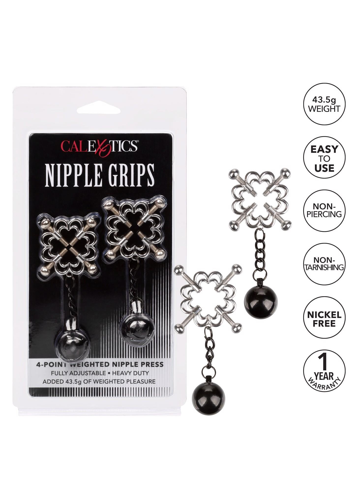 7-4-Point Weighted Nipple Press Metal-7