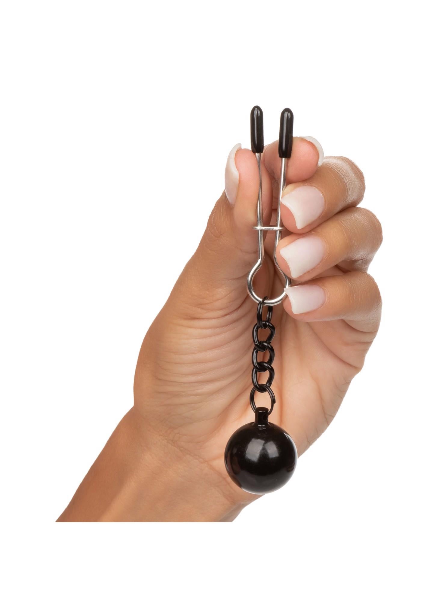 5-Weighted Tweezer NippleClamps Metal-5