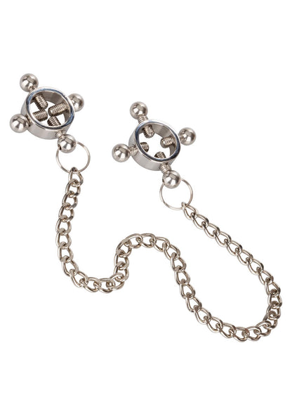 3-4 Point Nipple Press w Chain Black-3