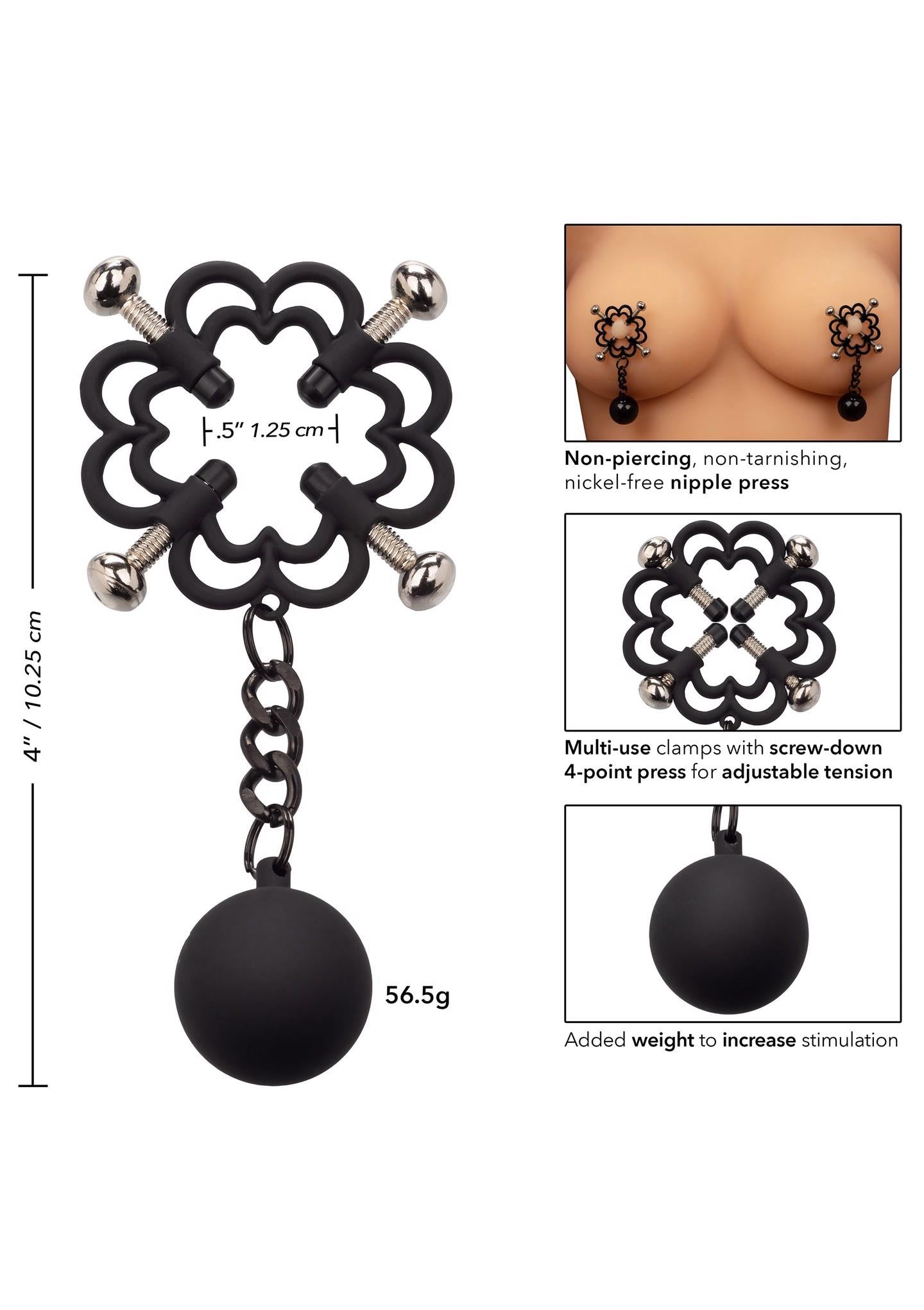 3-Weighted Nipple Press Metal-3
