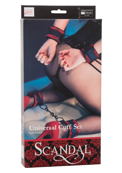 4-Kajdanki-SCANDAL UNIVERSAL CUFF SET-4
