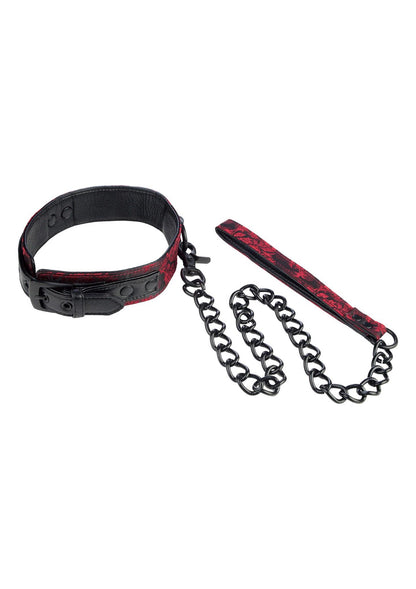 2-Wiązania-SCANDAL COLLAR WITH LEASH-2