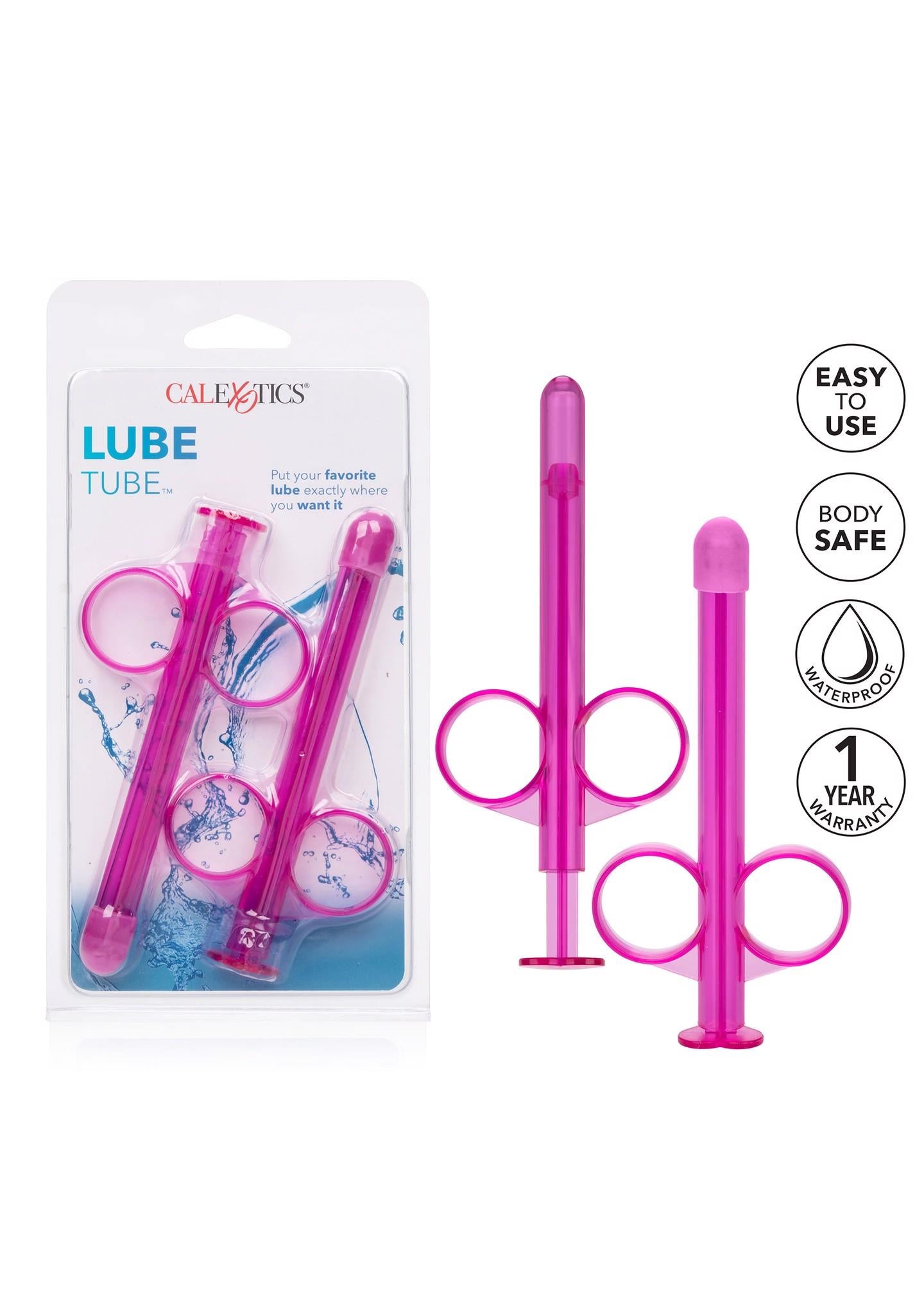 9-BDSM-LUBE TUBE 2 PCS - Pink-9