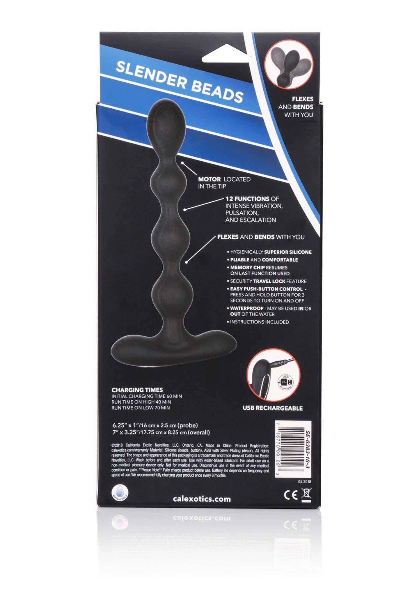 3-Kulki/anal-Eclipse Slender Beads-3