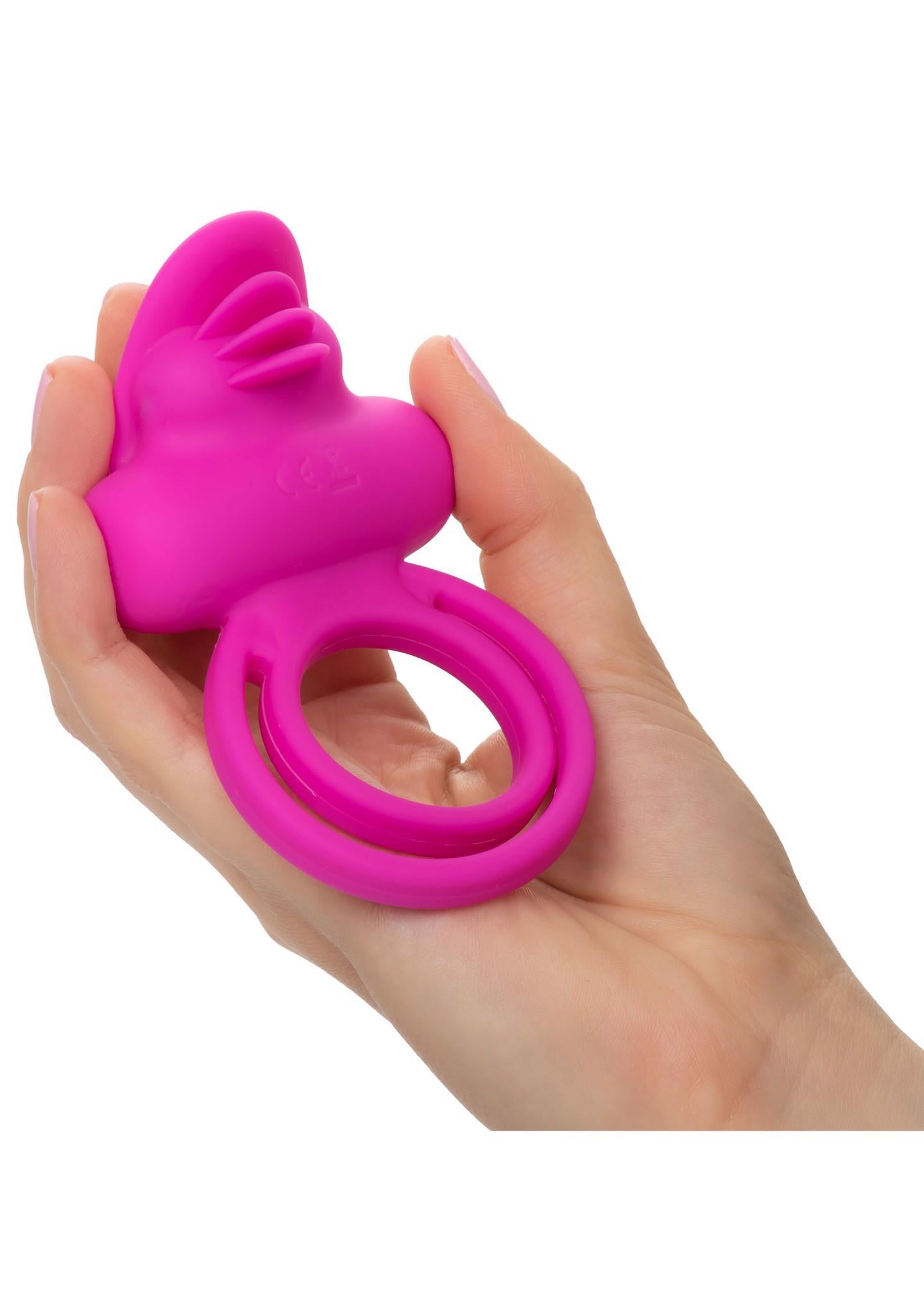 5-Dual Clit Flicker Enhancer Pink-5