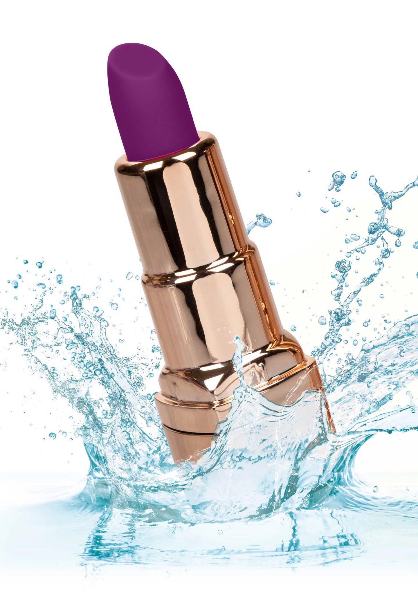 6-Bad Bitch Lipstick Vibrator Gold-6