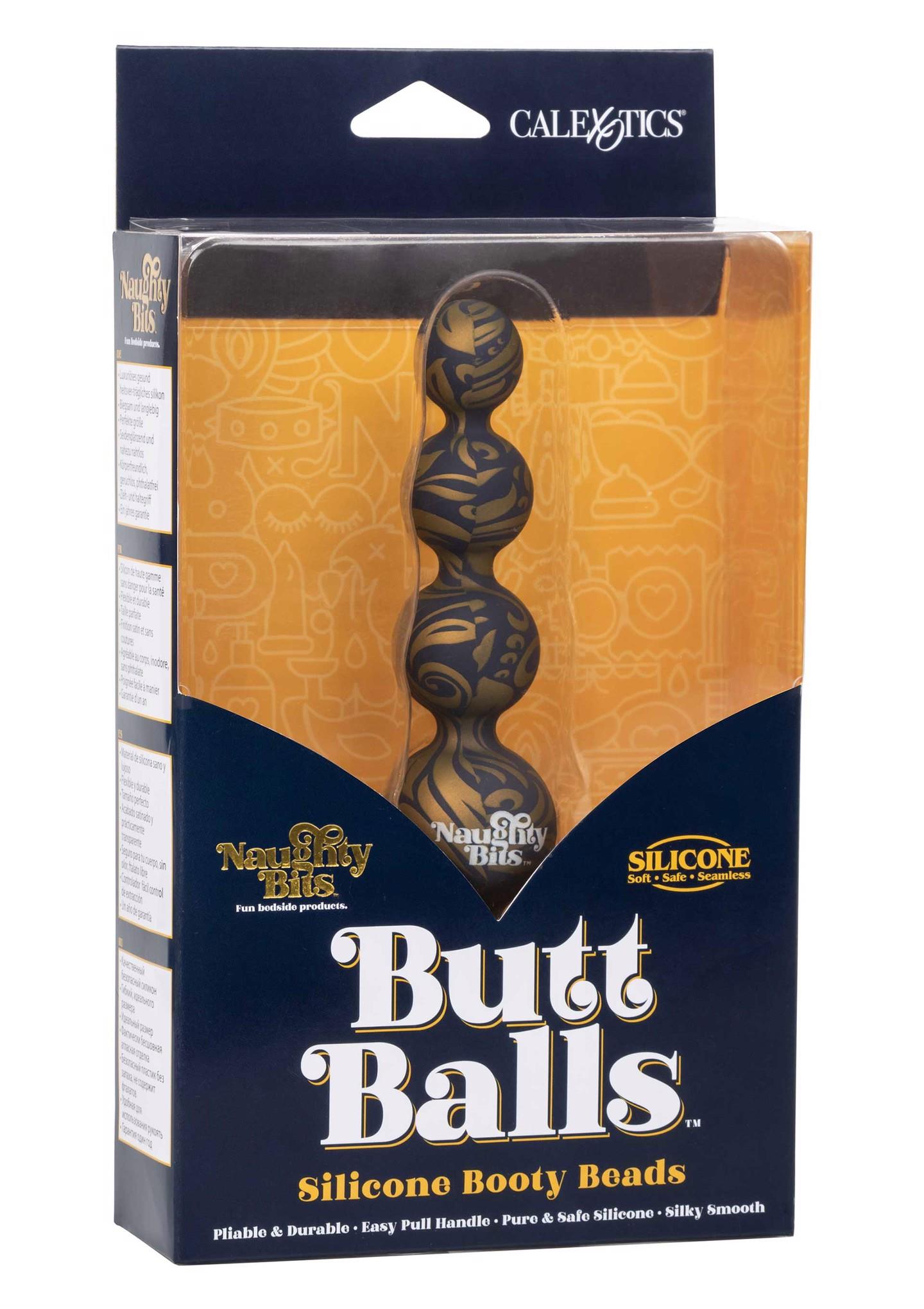 2-Butt Balls Booty Beads Purple-2