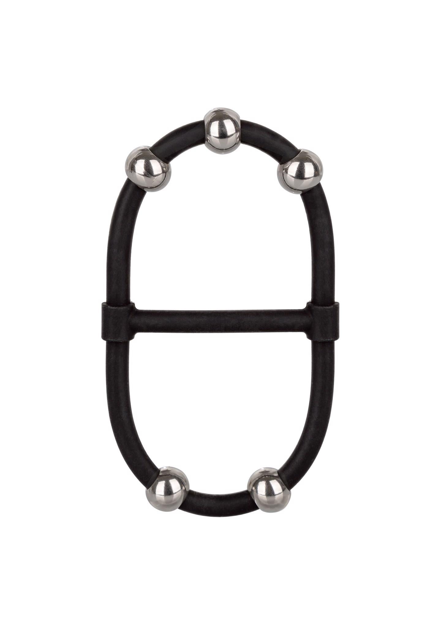 1-Beaded Dual Silicone Maximizer Black-1