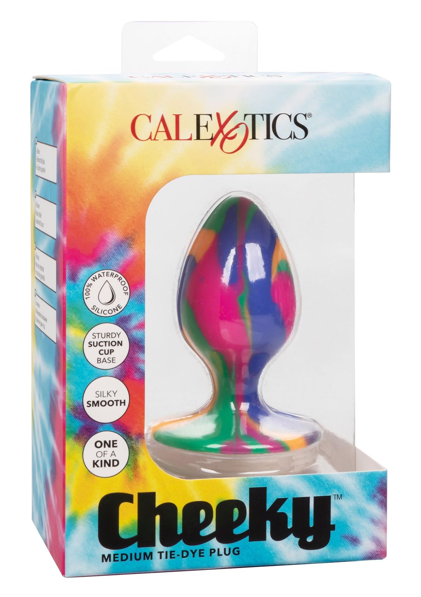 2-Cheeky Medium Tie-Dye Plug Multicolor-2
