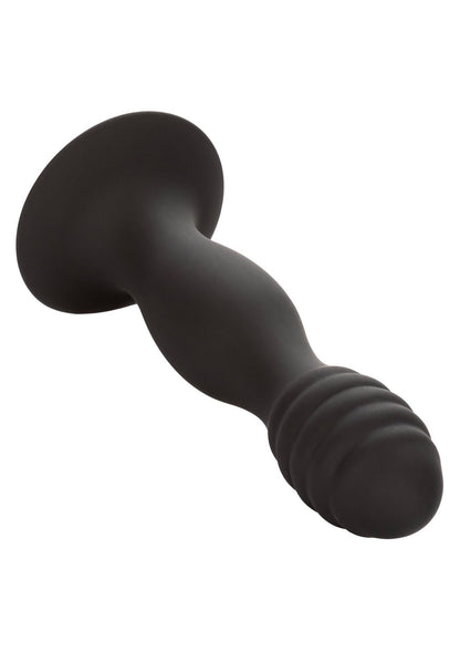 6-Korek analny plug żebrowany z przyssawką sex anal-6