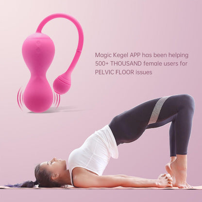3-Kulki Kegla - Smart Kegel Master Balls Pink-3