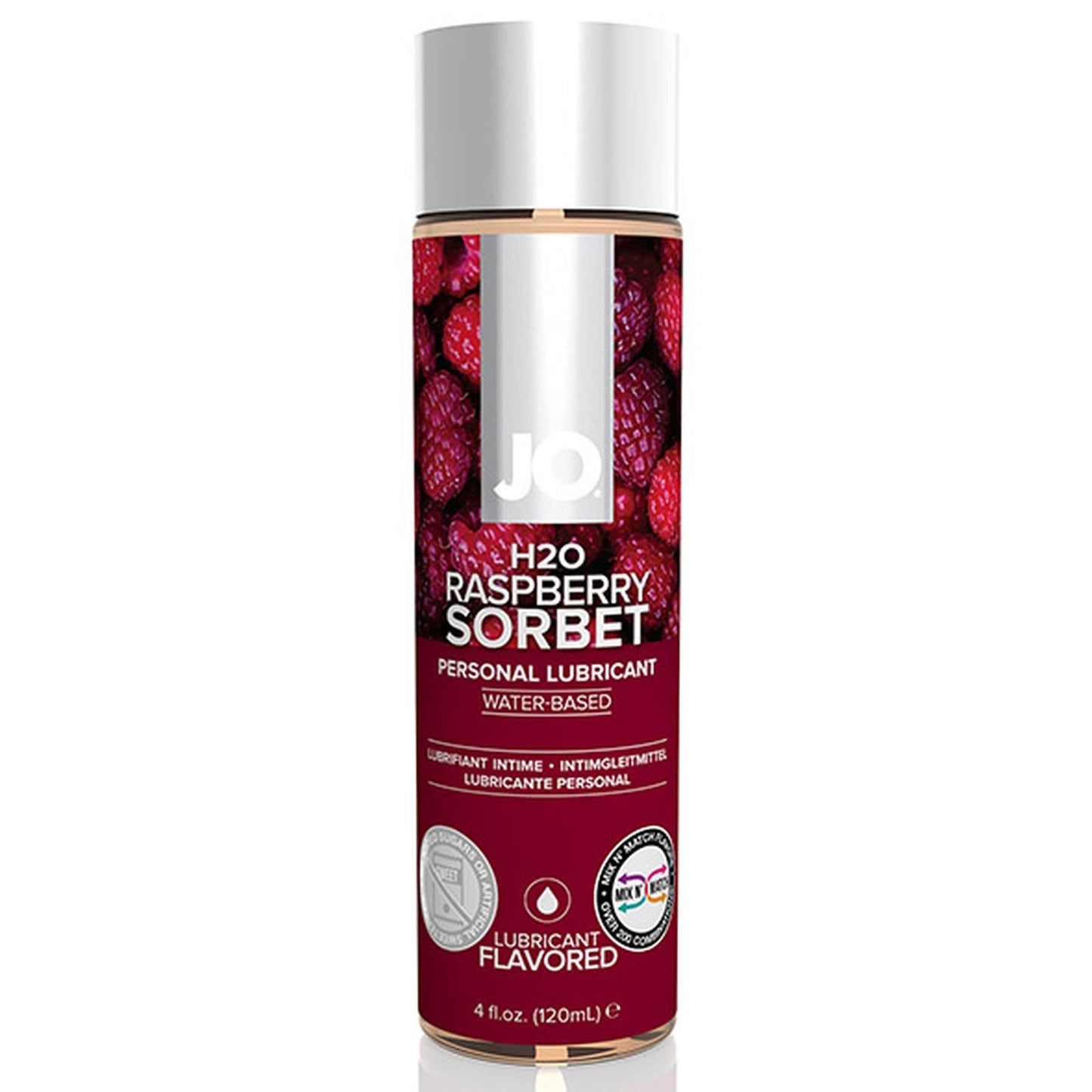 1-System JO - H2O Lubricant Raspberry 120 ml-1