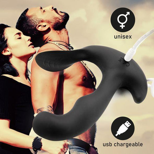 2-FeelzToys - Black Jamba Anal Vibrator-2