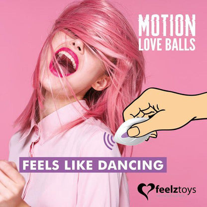 4-FeelzToys - Op afstand bestuurbare liefdesballen Foxy-4