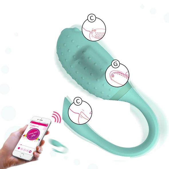 4-Magic Motion - Fugu Smart Wearable Vibrator Green-4