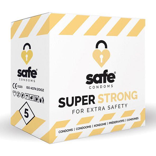 1-SAFE - Condooms Super Strong voor extra veiligheid (5 stuks)-1