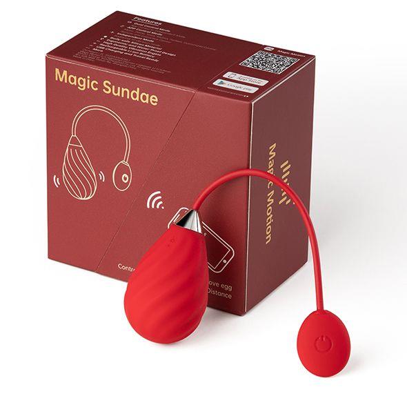 1-Jajeczko wibrujące Magic Motion Magic Sundae App-1
