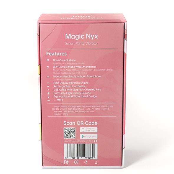 7-Wibrator do majtek z aplikacją Magic Motion Panty-7