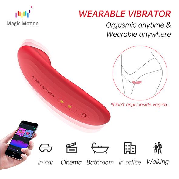 10-Wibrator do majtek z aplikacją Magic Motion Panty-10