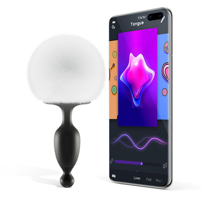 1-Korek Analny Wibracja Aplikacja Kita Futro-1
