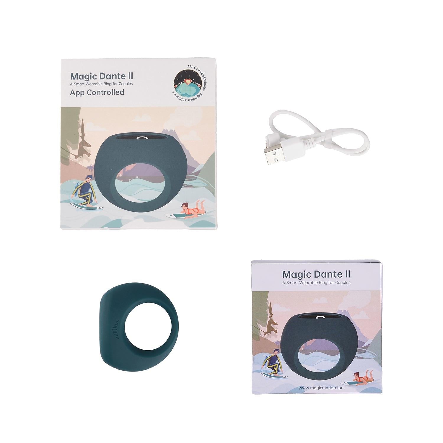 7-Pierścień na penisa Dante II Smart Wearable Ring-7