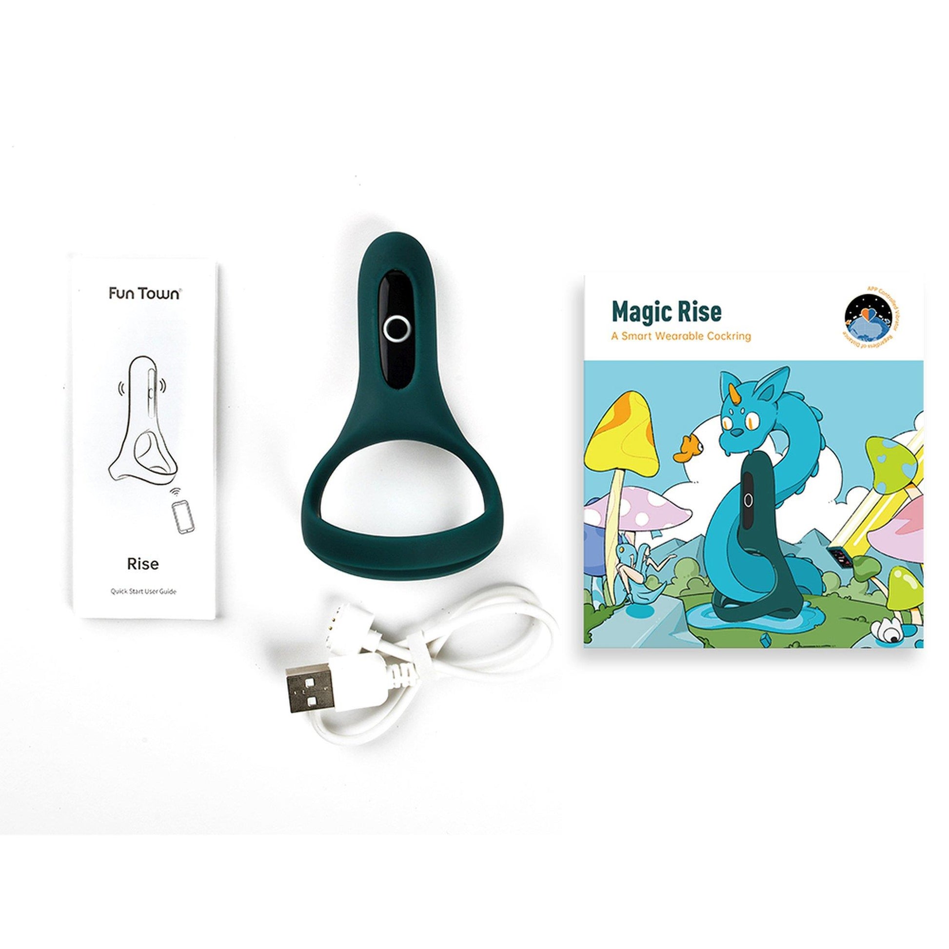 7-Pierścień na penisa Magic Motion Rise Smart-7