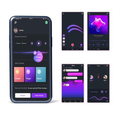 9-Pierścień na penisa Magic Motion Rise Smart-9