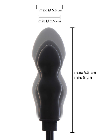 6-Inflatable Bulb Plug Starter Black-6