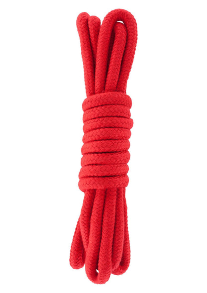 2-Wiązania-BONDAGE ROPE 3 METER RED-2