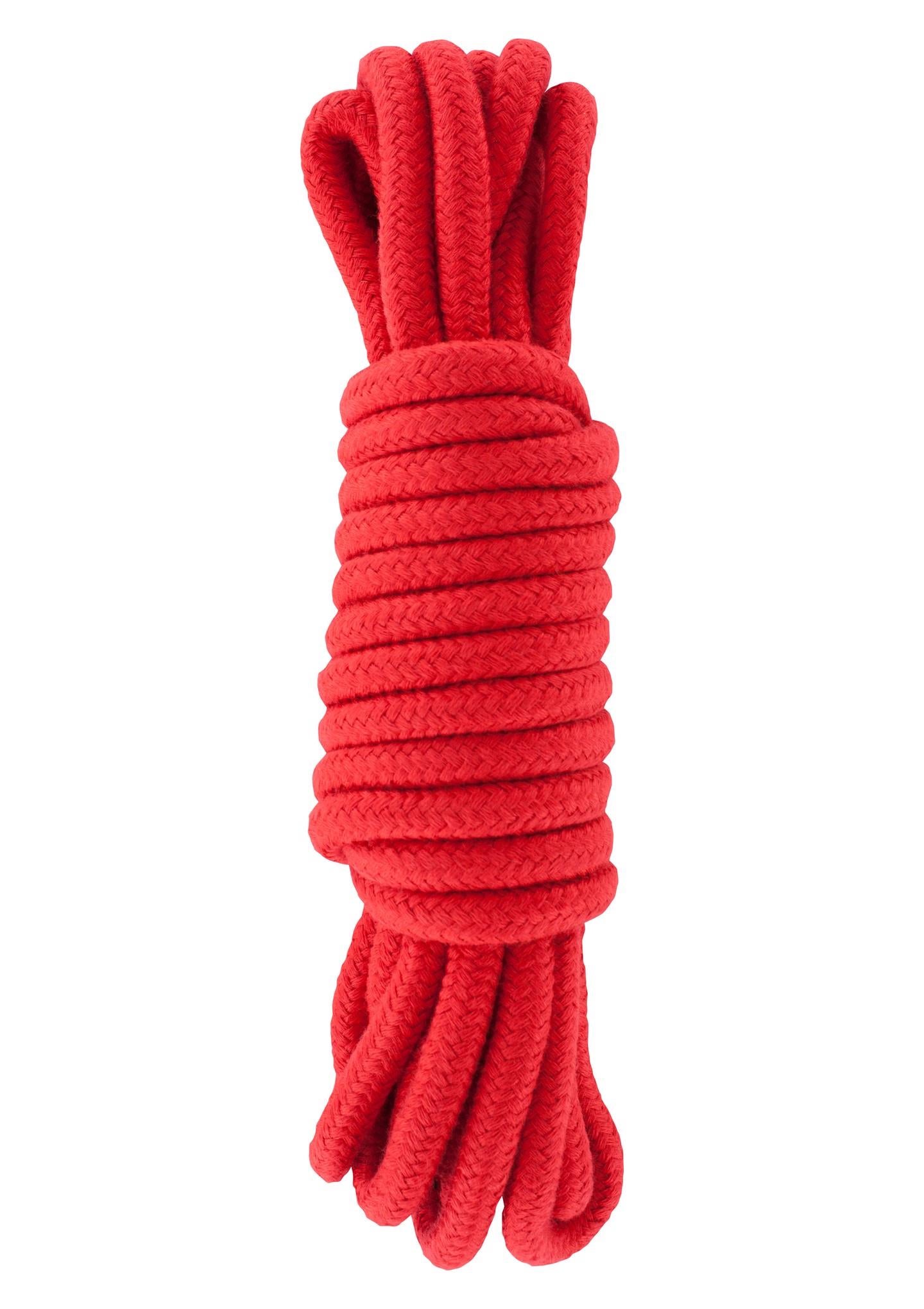 2-Wiązania-BONDAGE ROPE 5 METER RED-2
