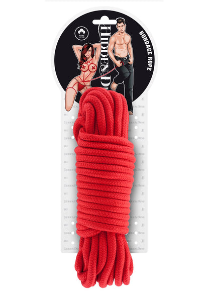 2-Wiązania-BONDAGE ROPE 10 METER RED-2