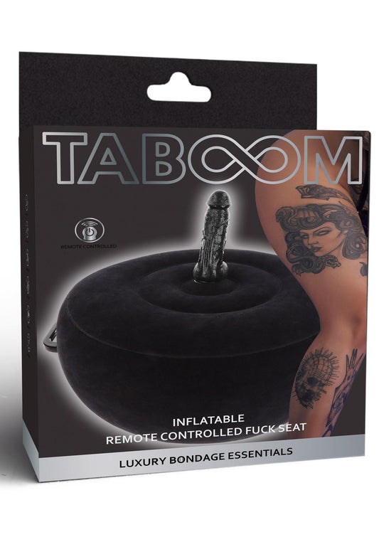 2-Inflatable Fuck Seat w. Remote Black-2