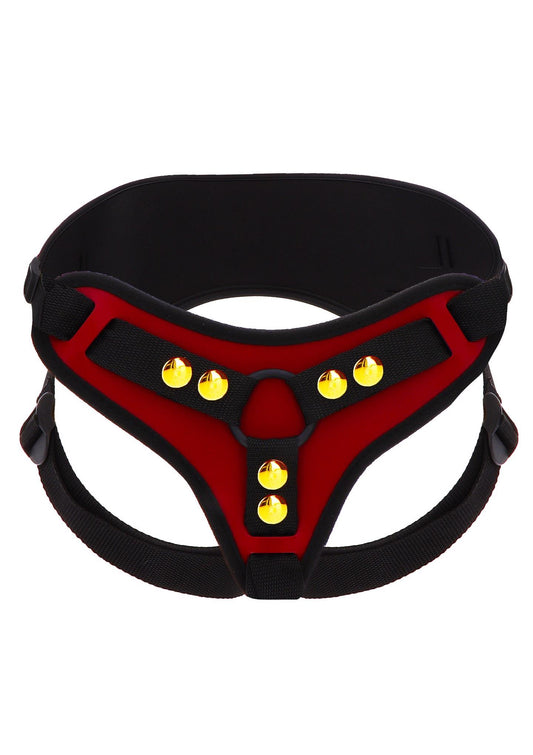 1-Strap-On uprząż czarna na regulowanych szelkach-1