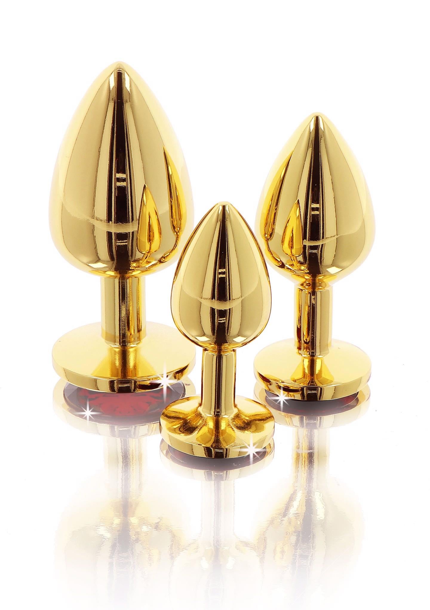 4-Butt Plug With Diamand Jewel S-4