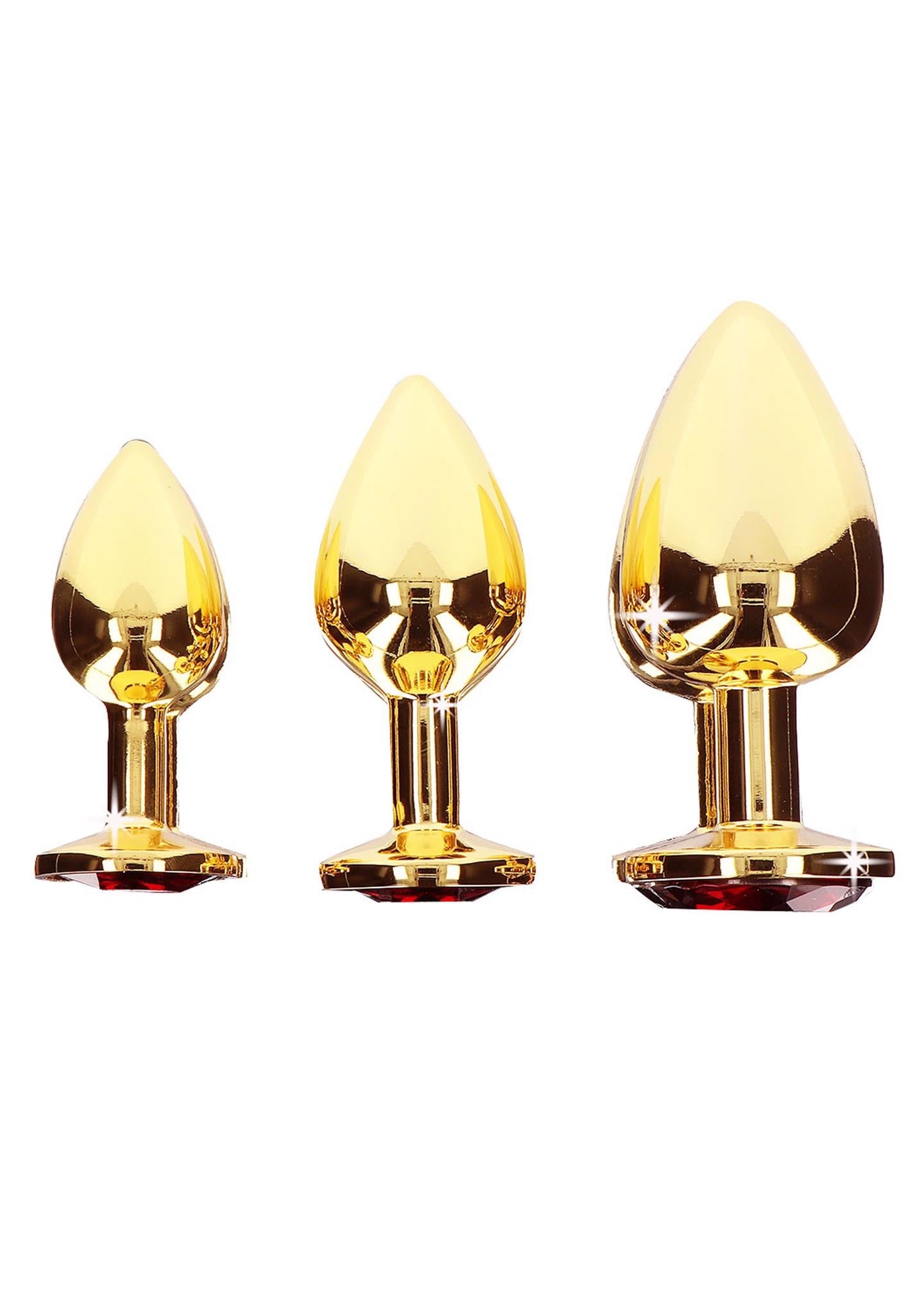 6-Butt Plug With Diamand Jewel S-6