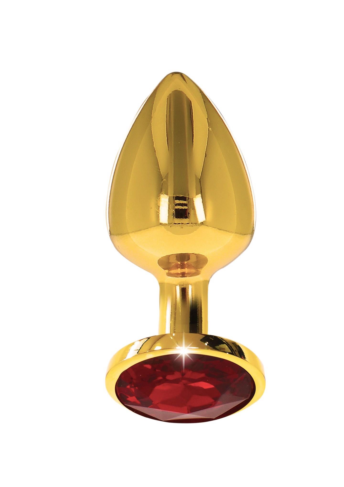 3-Butt Plug With Diamand Jewel M-3