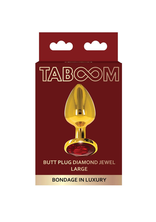 2-Butt Plug With Diamand Jewel L-2