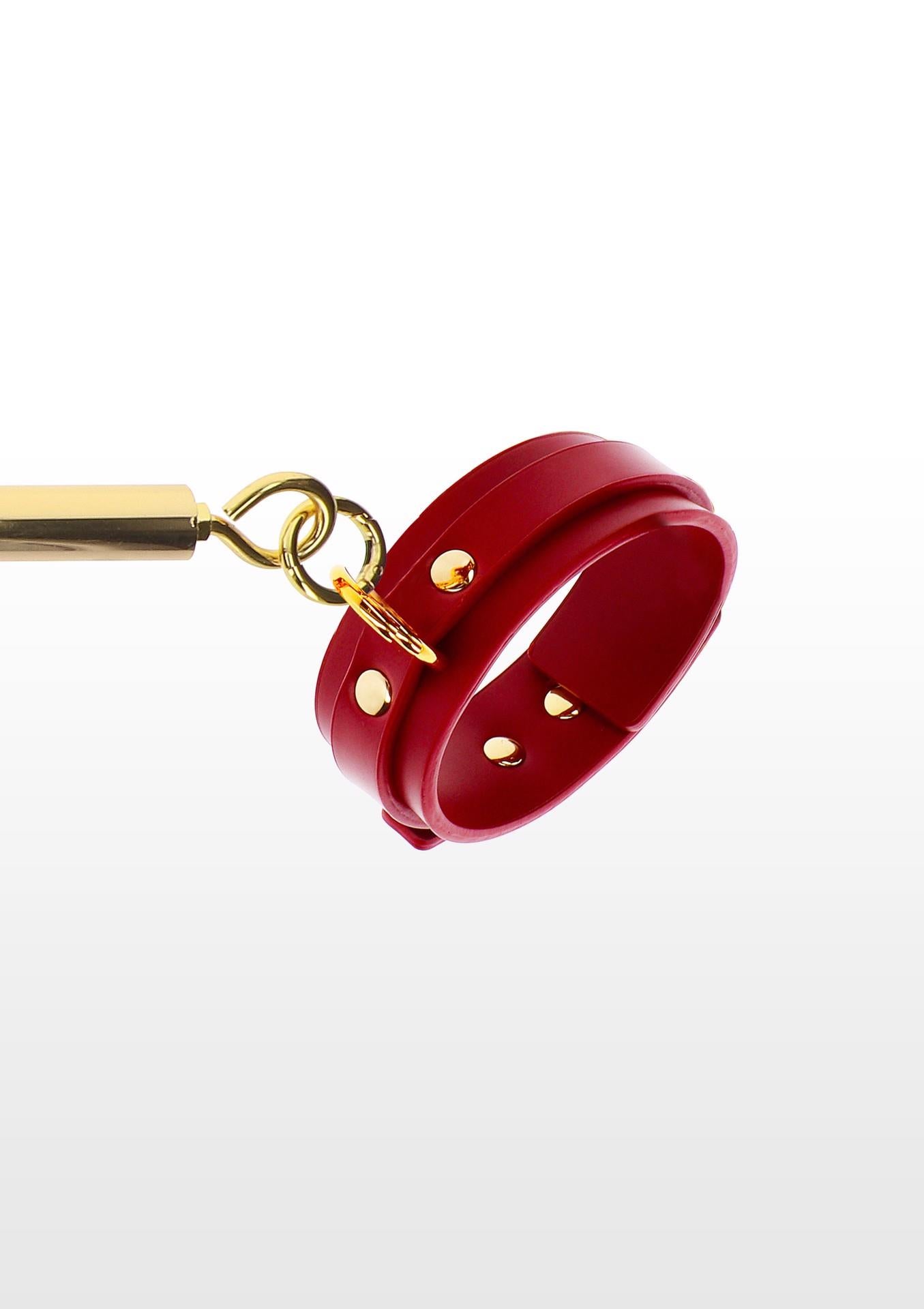 4-Spreader Bar with Ankle Cuffs Red-4