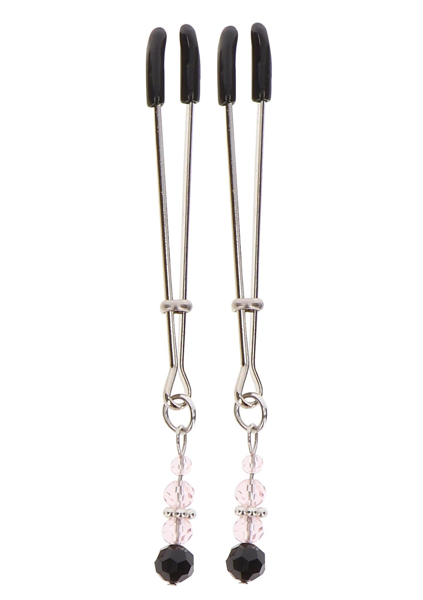 1-Tweezers With Beads Silver-1