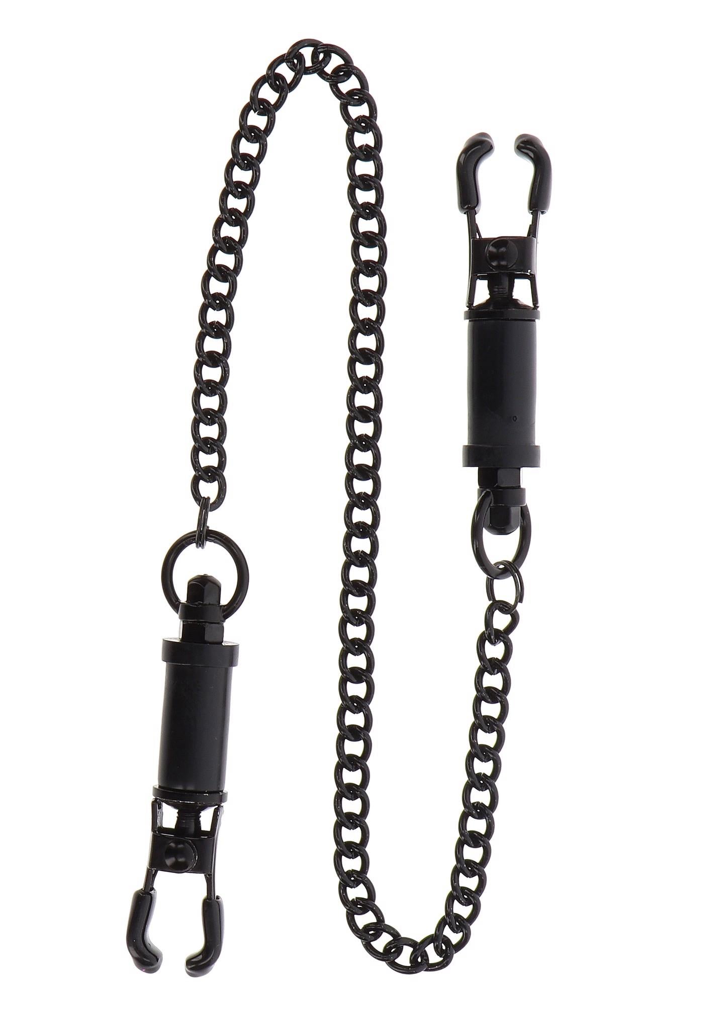 3-Heavy Duty Adjustable Clamps Black-3