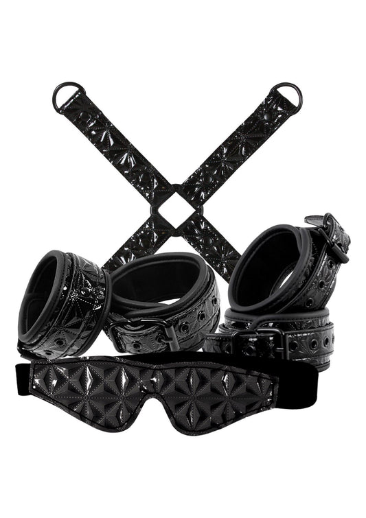 1-Zestaw-SINFUL BONDAGE KIT BLACK-1
