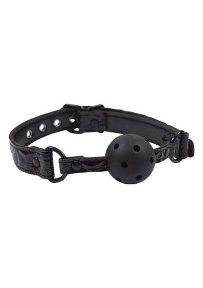 2-Knebel-SINFUL BALL GAG BLACK-2