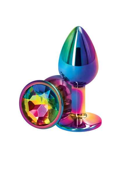 1-Chromowany korek analny ze stali zatyczka plug S-1